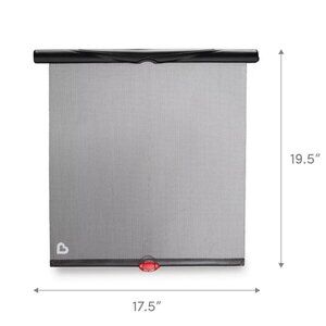 Brica heat sensor window sunlight pull-down car shade